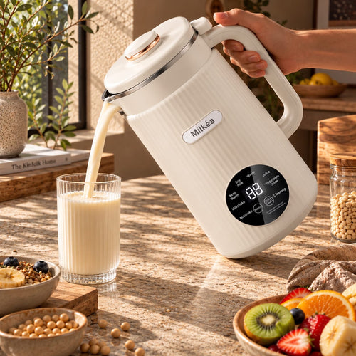Milkéa, machine pour faire son lait d'amande, d'avoine et de cajou maison